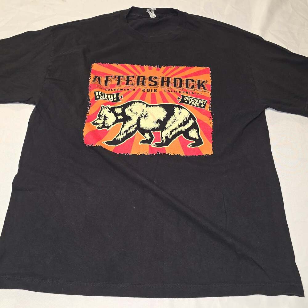 Aftershock 2016 Sacramento California Festival Shirt Tool Slayer Korn Primus XL